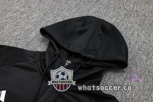 Tracksuit - Hooded Sweatshirt Real Madrid Black 2023/2024