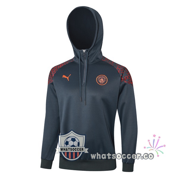 Hooded Sweatshirt Manchester City Gray 2023/2024