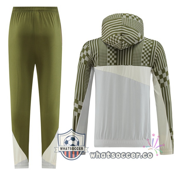 Tracksuit - Windbreaker AC Milan White Yellow 2023/2024