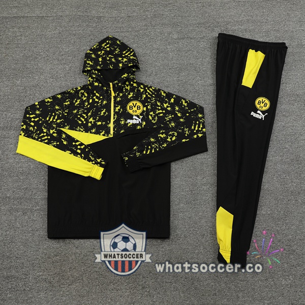 Tracksuit - Windbreaker Dortmund BVB Black Yellow 2023/2024
