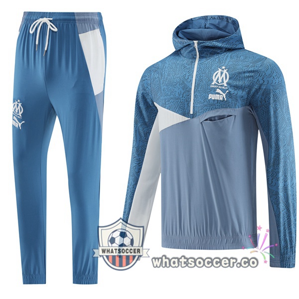 Tracksuit - Windbreaker Olympique de Marseille Blue 2023/2024