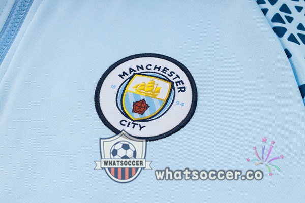 Tracksuit - Hooded Sweatshirt Manchester City Blue 2023/2024