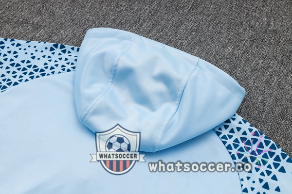 Tracksuit - Hooded Sweatshirt Manchester City Blue 2023/2024