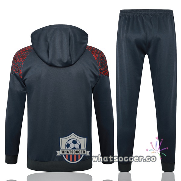 Tracksuit - Hooded Sweatshirt Manchester City Gray 2023/2024