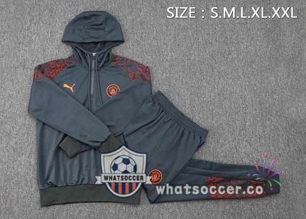Tracksuit - Hooded Sweatshirt Manchester City Gray 2023/2024