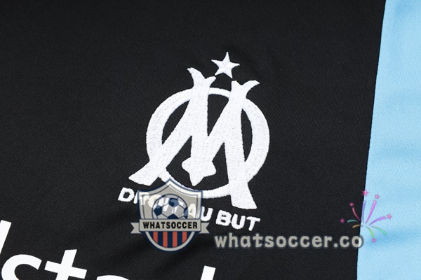 Olympique de Marseille Training T-Shirts + Pants Black 2023/2024