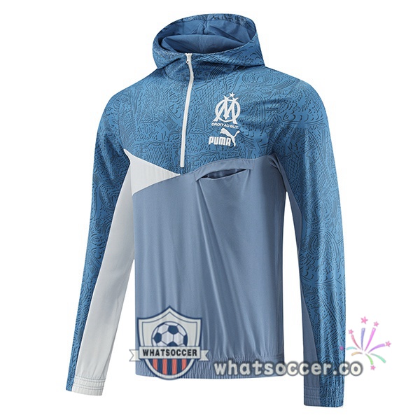 Windbreaker Olympique de Marseille Blue 2023/2024