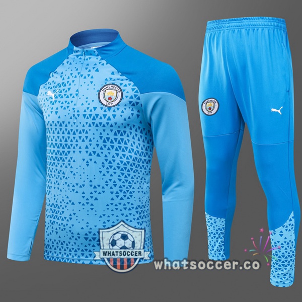 Tracksuit Manchester City Kids Blue 2023/2024