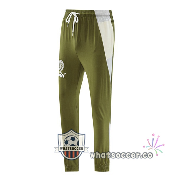 AC Milan Soccer Pants Yellow 2023/2024