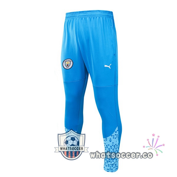 Manchester City Soccer Pants Blue 2023/2024