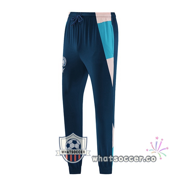 Manchester City Soccer Pants Blue Royal 2023/2024
