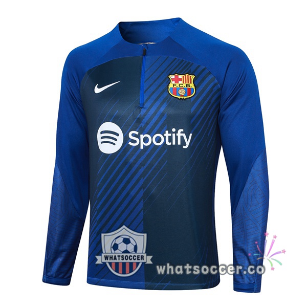 Soccer Sweater FC Barcelona Blue 2023/2024