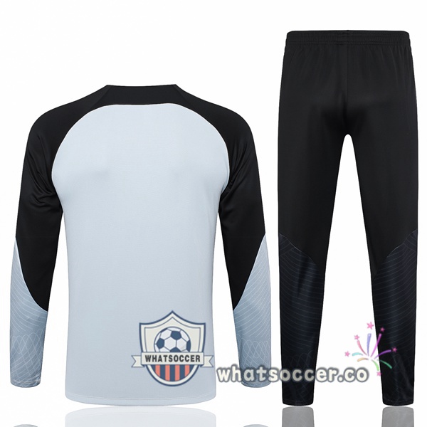 Tracksuit FC Barcelona White Black 2023/2024