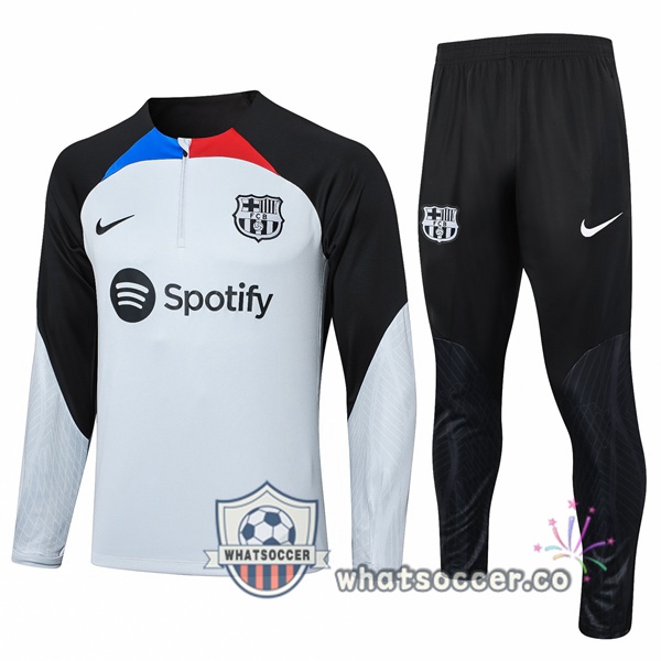 Tracksuit FC Barcelona White Black 2023/2024