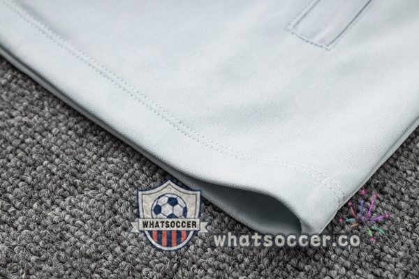Training Jacket FC Barcelona White Black 2023/2024