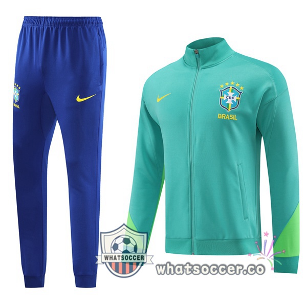 Training Jacket Brazil Green 2023-2024