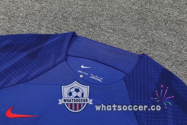 FC Barcelona Training T-Shirts + Shorts Blue Royal 2023/2024
