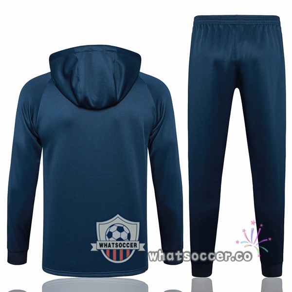 Tracksuit - Hooded Sweatshirt Paris PSG Blue Royal 2023/2024