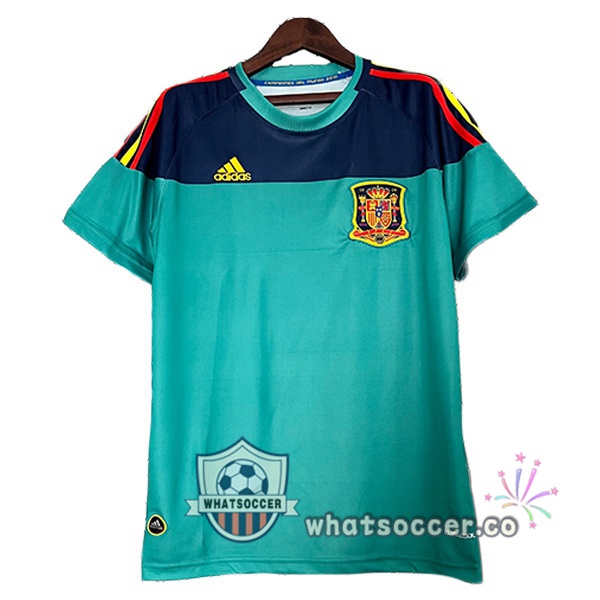 Spain Retro Goalkeeper Green 2010