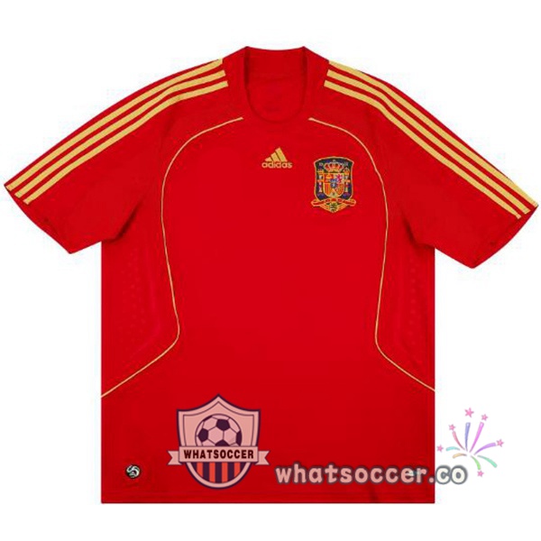Spain Retro Home Red 2008
