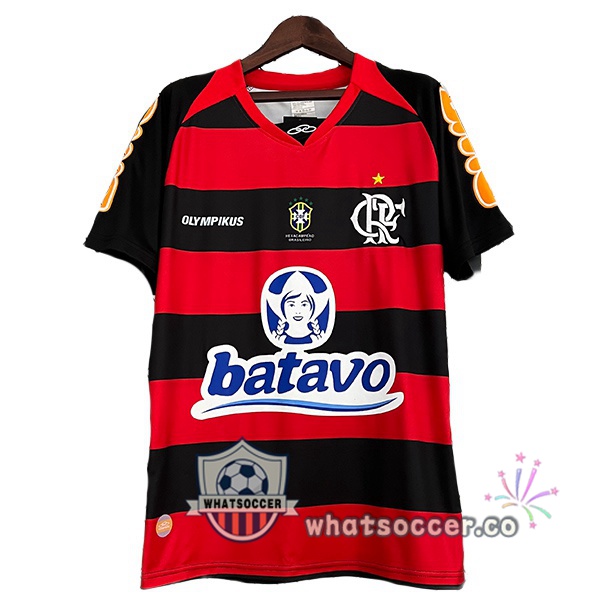 Flamengo Retro Home Black Red 2010