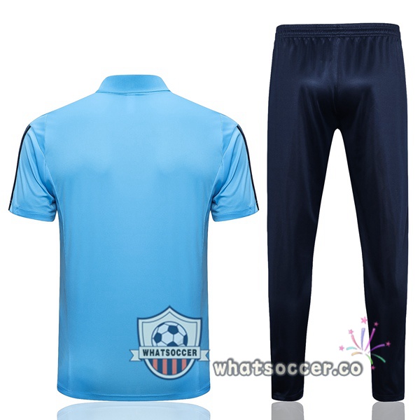 Training Polo Argentina + Pants Blue 2023-2024