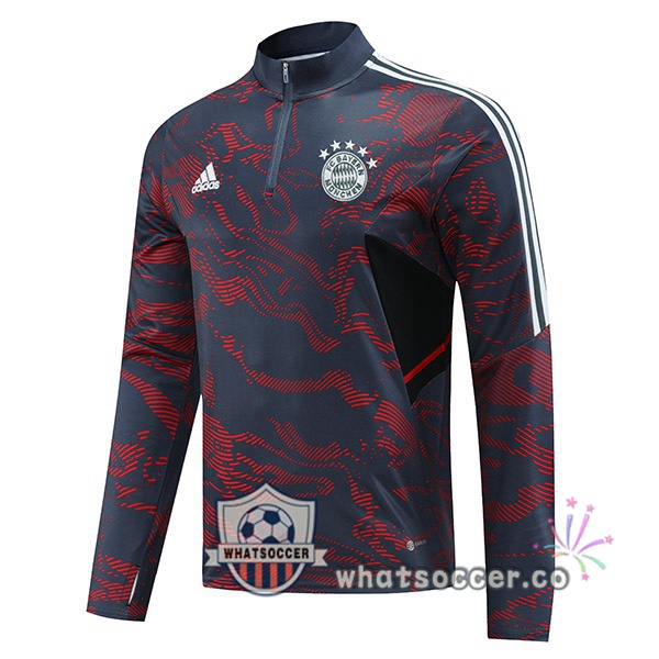 Bayern Munich Soccer Sweater Red Black 2023-2024