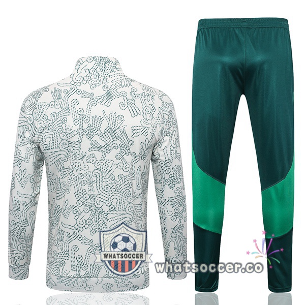 Mexico White Green Training Jacket 2023-2024
