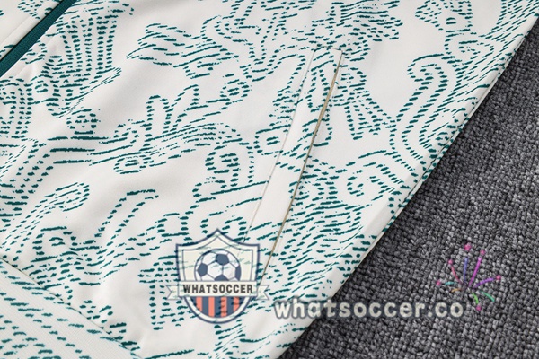 Mexico White Green Training Jacket 2023-2024