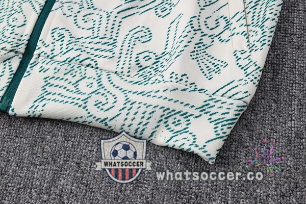 Mexico White Green Training Jacket 2023-2024