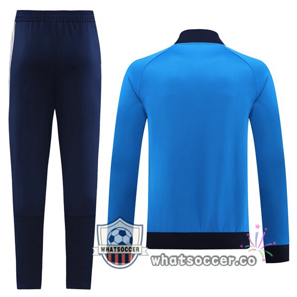Italy Blue Training Jacket 2023-2024