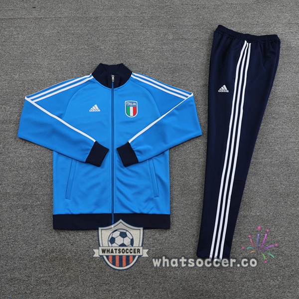 Italy Blue Training Jacket 2023-2024