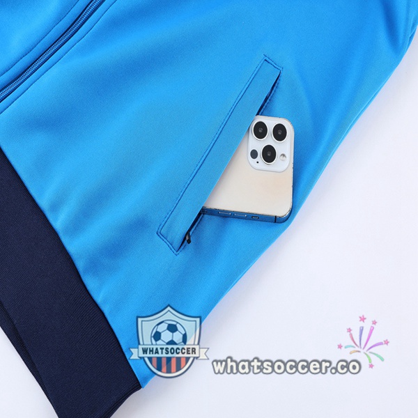 Italy Blue Training Jacket 2023-2024