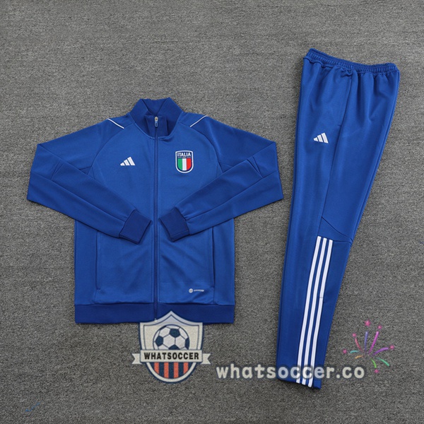 Italy Blue Royal Training Jacket 2023-2024