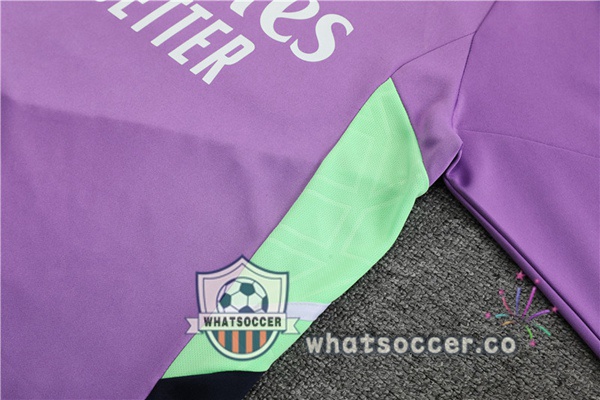 Real Madrid Purple Tracksuit 2023-2024