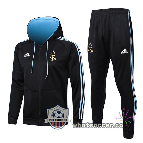 Argentina Blue Royal Hooded Jacket 2023-2024