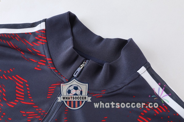 Bayern Munich Red Black Tracksuit 2023-2024