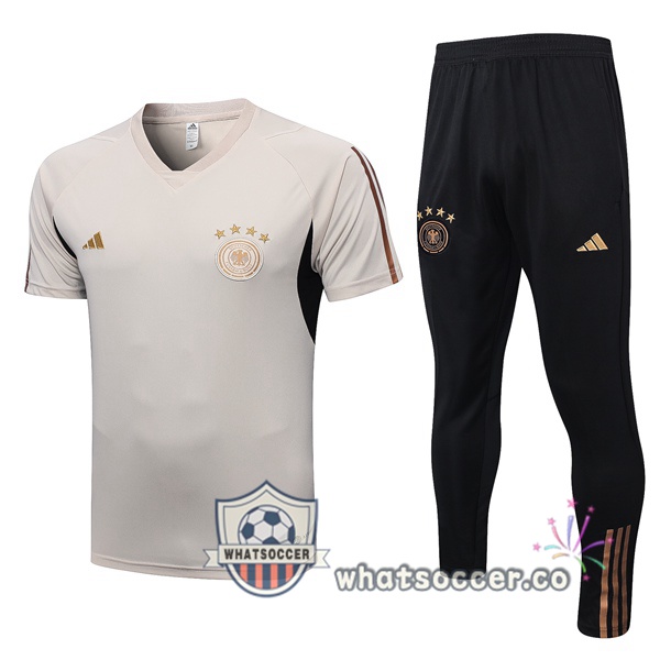 Germany Training T-Shirts + Pants Marron 2023-2024