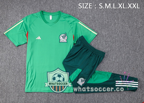 Mexico Training T-Shirts + Pants Green 2023-2024