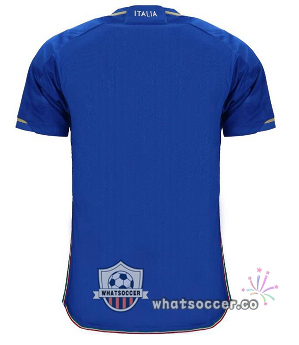 Italy Home Soccer Jerseys Blue 2023-2024
