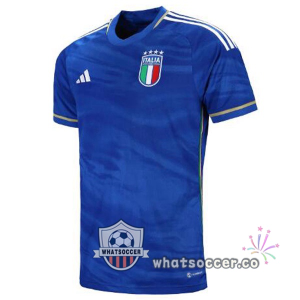 Italy Home Soccer Jerseys Blue 2023-2024
