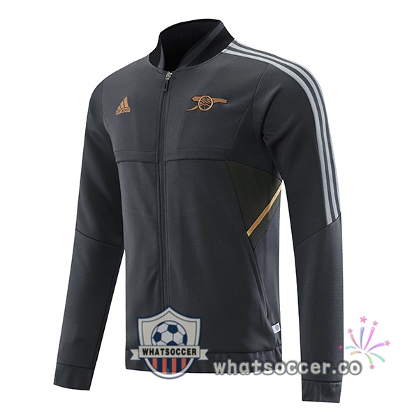 Arsenal Soccer Jacket Gray 2023-2024