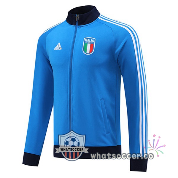 Italy Soccer Jacket Blue 2023-2024