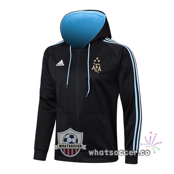 Argentina Hooded Jacket Blue Royal 2023-2024