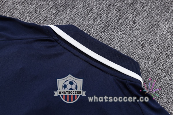 Training Polo Olympique de Marseille + Pants Blue Royal 2023-2024