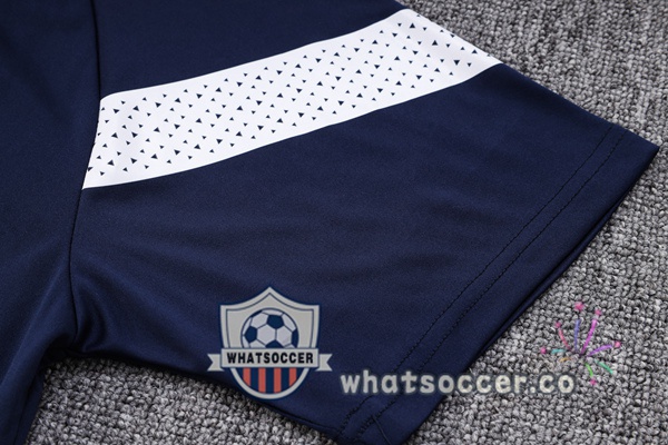 Training Polo Olympique de Marseille + Pants Blue Royal 2023-2024