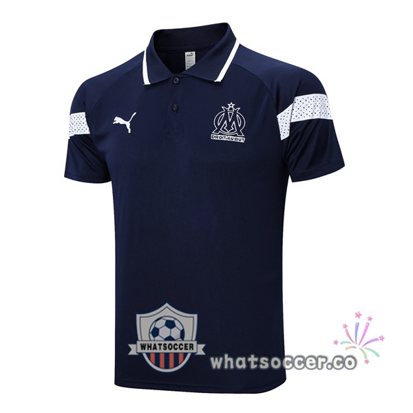 Training Polo Olympique de Marseille Blue Royal 2023-2024