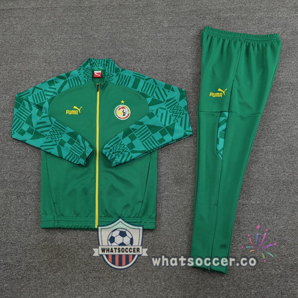 Senegal Green Training Jacket 2023-2024