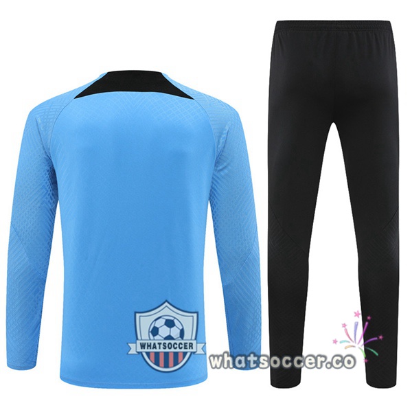 Paris PSG Blue Tracksuit 2023-2024