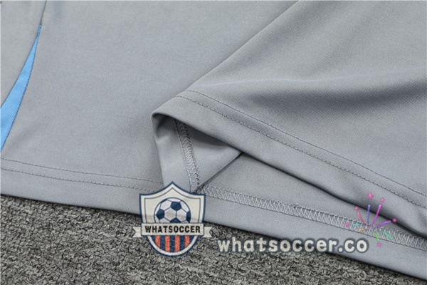 FC Barcelona Training T-Shirts + Shorts Gray 2023-2024